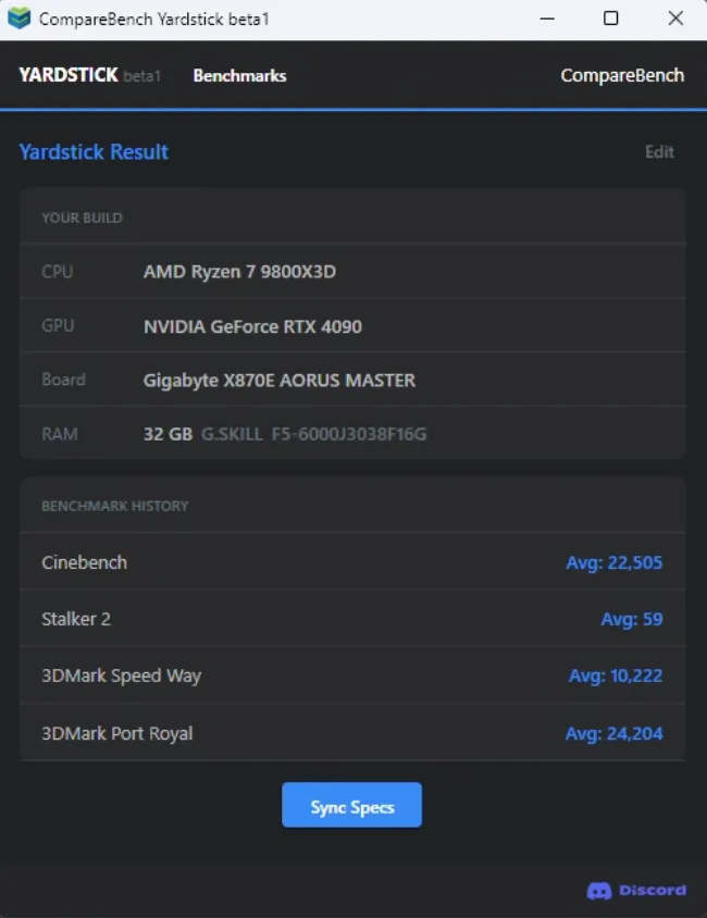 Yardstick desktop app